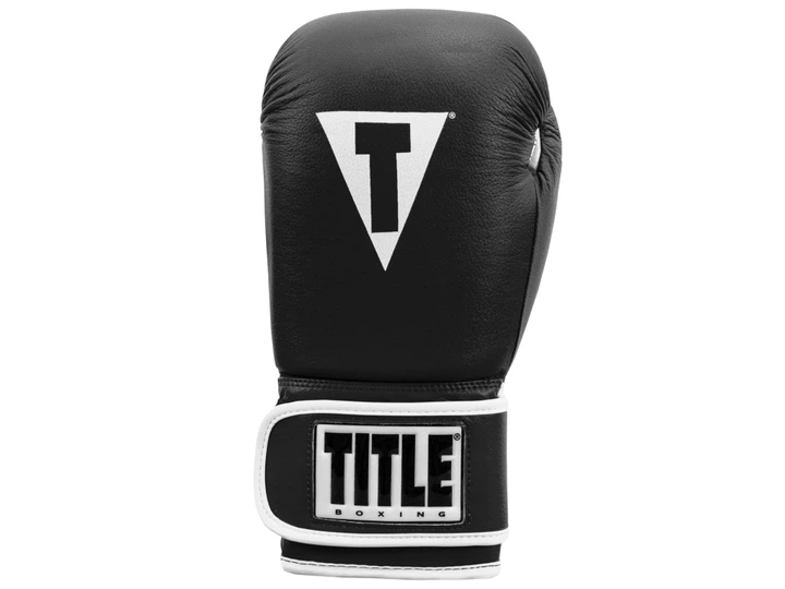 Рукавички тренувальні TITLE Pro Style Leather Training Gloves 3.0 12 унцій чорний/білий (4555) - Фото 3 Рукавички тренувальні TITLE Pro Style Leather Training Gloves 3.0 12 унцій чорний/білий (4555) - изображение 3