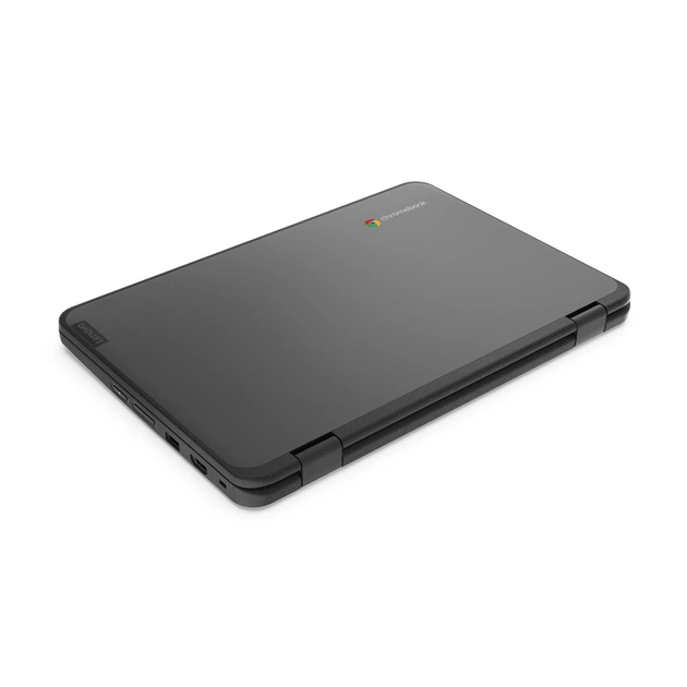 Ноутбук Lenovo 500e Chromebook Gen 4s (83L4000KFR), Intel N100 / 11.6" / Touch / RAM 8 ГБ LPDDR5 / SSD 64 ГБ / Intel UHD Graphics / Chrome OS / Cірий - изображение 8