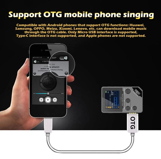 MP3 плеєр Mrobo C5 DSD256 Bluetooth Hi-Fi 8Gb + 64 Gb Type C - Фото 11 MP3 плеєр Mrobo C5 DSD256 Bluetooth Hi-Fi 8Gb + 64 Gb Type C - изображение 11