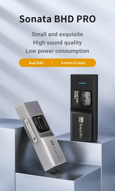 TempoTec Sonata BHD Pro – Портативний Hi-Fi ЦАП із кристальним звучанням - зображення 3