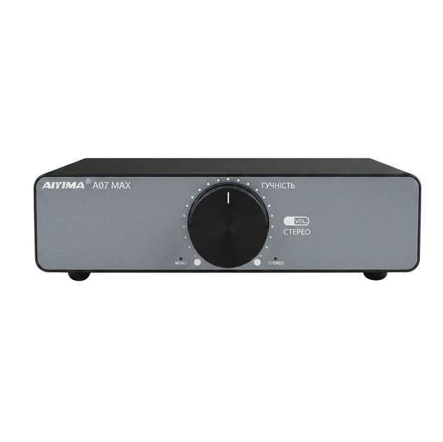 AIYIMA A07 MAX – Потужний Hi-Fi підсилювач 300 Вт × 2 / 600 Вт з