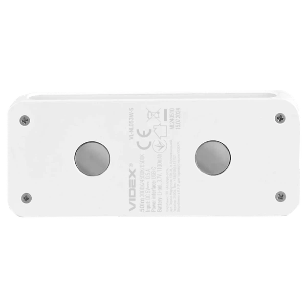 Светильник аккумуляторный с датчиком движения VIDEX VL-NL053W-S - изображение 3