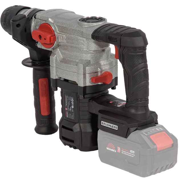 Перфоратор акумуляторний Vitals Professional ARa 1845 BL SmartLine+ - зображення 2