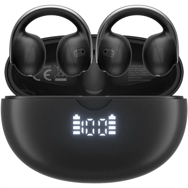Навушники TWS Blackview AirBuds 13 Lava Black (6931548323280) - Фото 1 Навушники TWS Blackview AirBuds 13 Lava Black (6931548323280) - изображение 1
