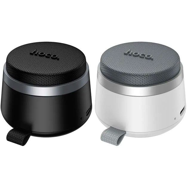 Портативная колонка Bluetooth 3 Вт размер 7,2 x 6,2 x 4,1 см Hoco HC43 черный - изображение 8