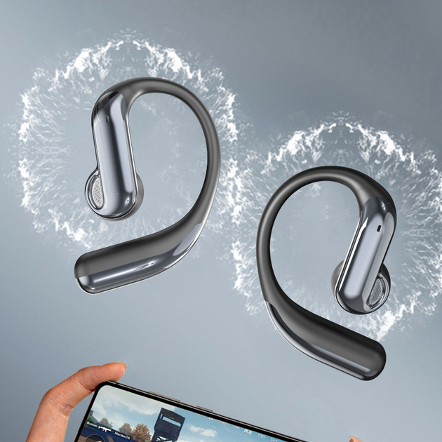 Bluetooth гарнитура TWS Earldom OWS1 беспроводные наушники для аудио - изображение 5