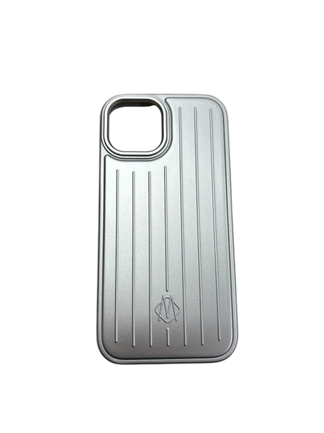Металлический чехол Rimova для iPhone 13 14 защита камеры стильный Silver - изображение 6