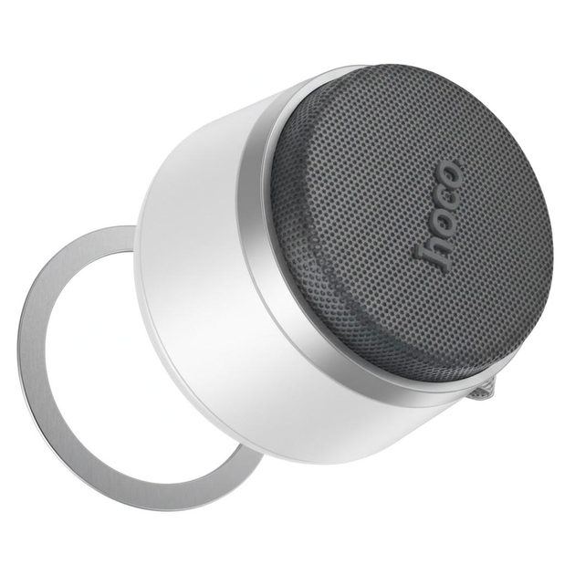 Портативная колонка 3 Вт 500 мАч Bluetooth 5.3 магнитная Hoco HC43 белая - изображение 2