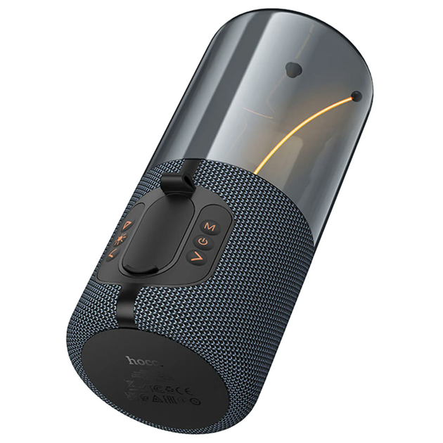 Портативная Bluetooth колонка 5 Вт 1200 мАч для музыки Hoco BS64 с FM-радио и слотом для карты памяти синий - изображение 9