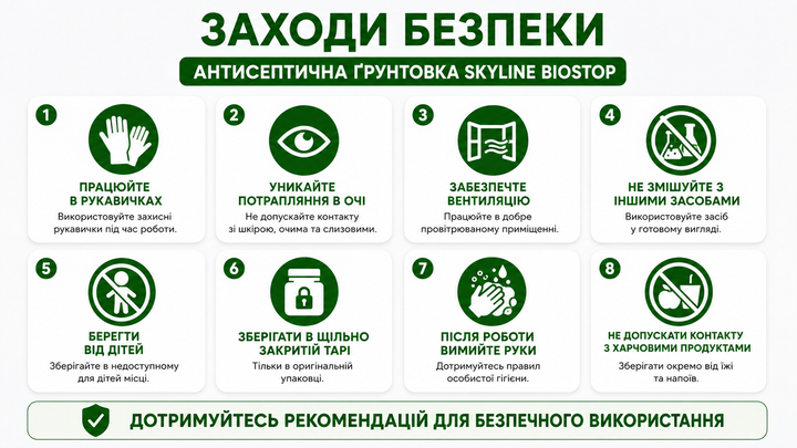 Антисептическая противогрибковая грунтовка Биостоп SkyLine 1л - Фото 10 Антисептическая противогрибковая грунтовка Биостоп SkyLine 1л - изображение 10