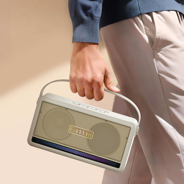 Портативная колонка Earldom ET-A48 5 Вт USB Bluetooth для музыки черная - изображение 8