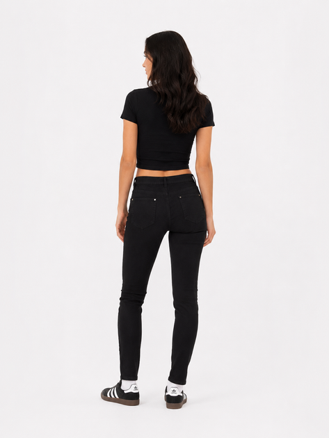 Джинсы женские skinny Mango размер 34 черные 26127703 - изображение 2