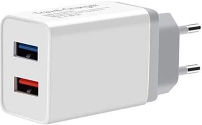 Зарядний пристрій XoKo WC-210 2.4A USB white - зображення 2