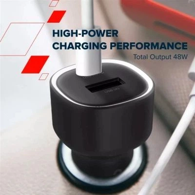 Зарядний пристрій Canyon 1xUSB + 1xUSB-C PD48W black (CNE-CCABR3AC) - Фото 7 Зарядний пристрій Canyon 1xUSB + 1xUSB-C PD48W black (CNE-CCABR3AC) - зображення 7