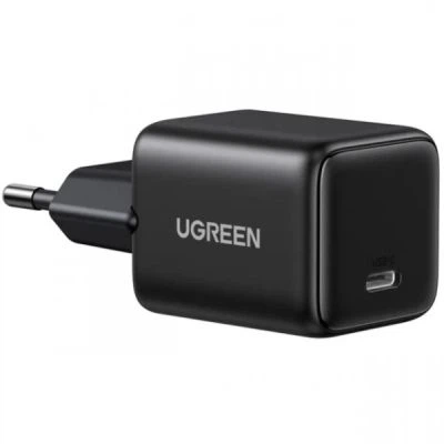 Зарядное устройство Ugreen USB-C PD20W GaN X512 black (55553) - Фото 3 Зарядное устройство Ugreen USB-C PD20W GaN X512 black (55553) - изображение 3