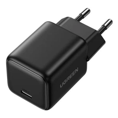 Зарядное устройство Ugreen USB-C PD20W GaN X512 black (55553) - Фото 4 Зарядное устройство Ugreen USB-C PD20W GaN X512 black (55553) - изображение 4