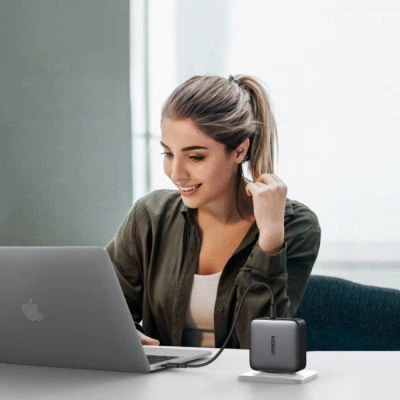 Зарядное устройство Ugreen 4xUSB 100W (3xUSB-C+USB-A) Gan Tech Fast GAN Charger black CD226 (40747) - изображение 5