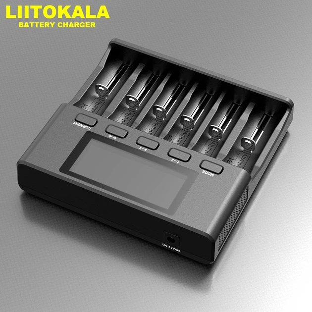 Зарядное устройство тестер LiitoKala Lii-S6 для аккумуляторов 18650/21700/26650/АА/ААА/Li-Ion/LiFePO4/NiMH - изображение 6