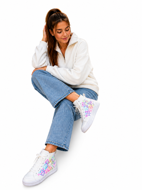 Кроссовки высокие для девочки Skechers Street x JGoldcrown 35 (22 см) 4068365731645 - Фото 7 Кроссовки высокие для девочки Skechers Street x JGoldcrown 35 (22 см) 4068365731645 - изображение 7
