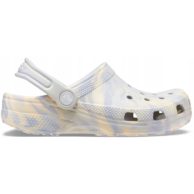 Дитячі крокси Crocs Kids' Classic Marbled Clog Bone/Multi (33/34, бежевий) - Фото 3 Дитячі крокси Crocs Kids' Classic Marbled Clog Bone/Multi (33/34, бежевий) - изображение 3