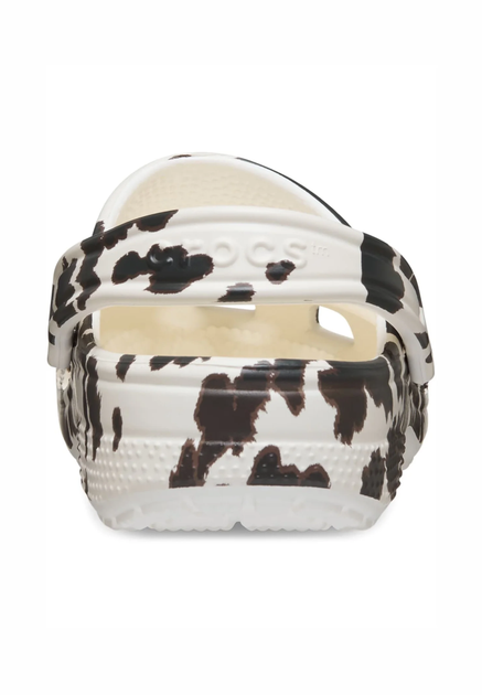 Дитячі крокси Crocs kids Classic Animal Print Clog Black/White (33/34, чорний) - Фото 5 Дитячі крокси Crocs kids Classic Animal Print Clog Black/White (33/34, чорний) - зображення 5