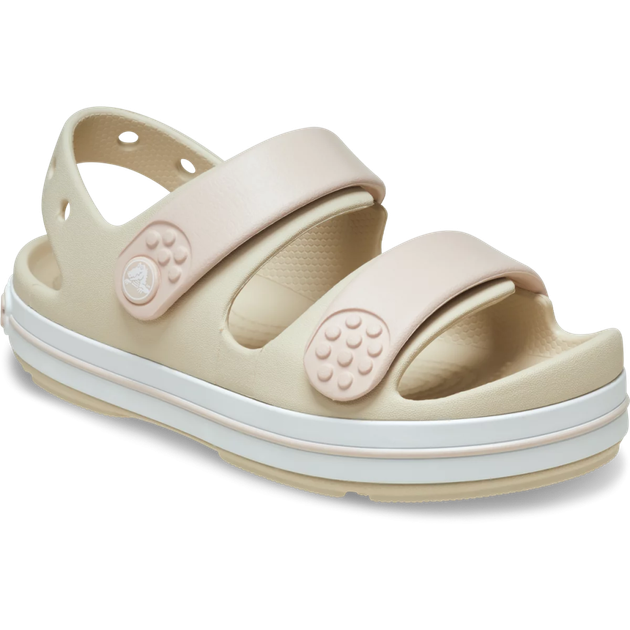 Дитячі крокси сандалії для дівчинки Crocs Crocband Cruiser Sandstone (33/34, бежевий) - изображение 2