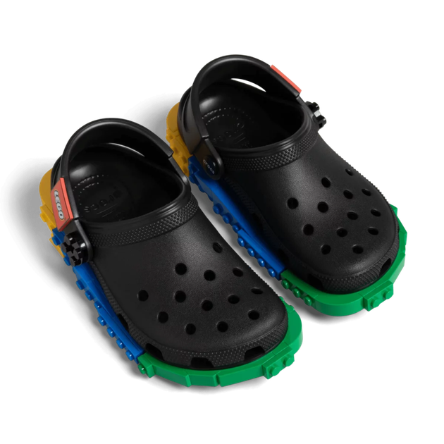 Чоловічі крокси Crocs LEGO® Creativity Clog Black/Multi (42-43, чорний) - Фото 3 Чоловічі крокси Crocs LEGO® Creativity Clog Black/Multi (42-43, чорний) - изображение 3
