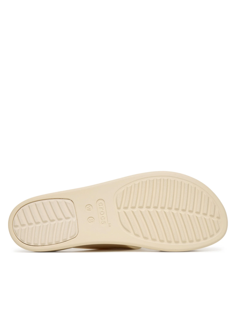 Жіночі крокси сандалі Crocs Brooklyn Buckle Low Cream (39-40, бежевий) - Фото 4 Жіночі крокси сандалі Crocs Brooklyn Buckle Low Cream (39-40, бежевий) - зображення 4