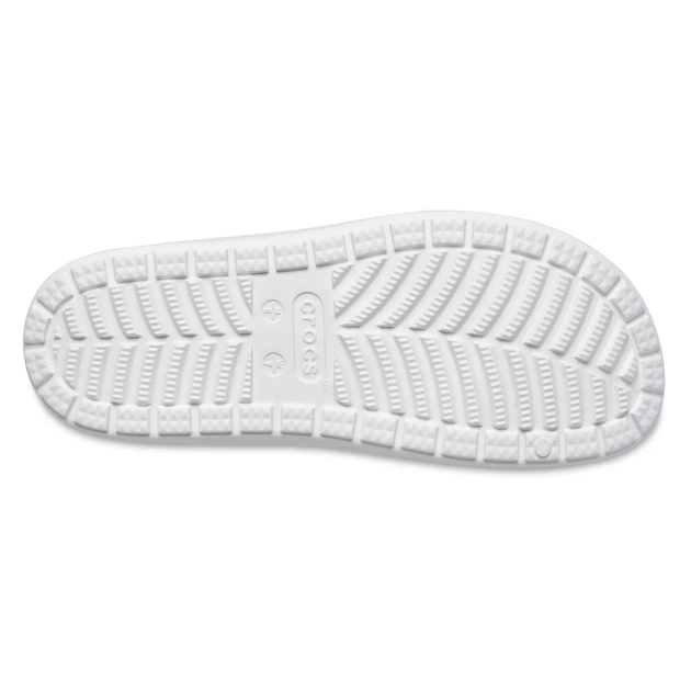 Жіночі крокси Crocs Classic Low Profile Clog White (37-38, білий) - изображение 5