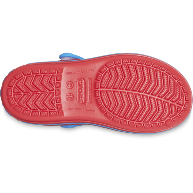 Дитячі крокси сандалії для хлопчика Crocs Crocband Kids Varsity Red (33/34, червоний) - изображение 5