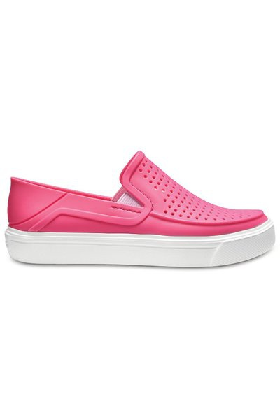 Дитячі крокси сліпони для дівчинки Crocs CitiLane Roka Pink (25/26, рожевий) - Фото 3 Дитячі крокси сліпони для дівчинки Crocs CitiLane Roka Pink (25/26, рожевий) - изображение 3