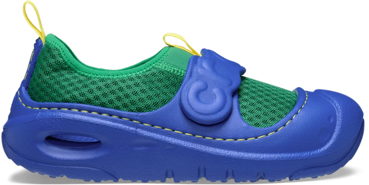 Дитячі крокси сандалії для хлопчика Crocs Swiftwater Splash Blue/Green (28/29, синій) - Фото 3 Дитячі крокси сандалії для хлопчика Crocs Swiftwater Splash Blue/Green (28/29, синій) - зображення 3