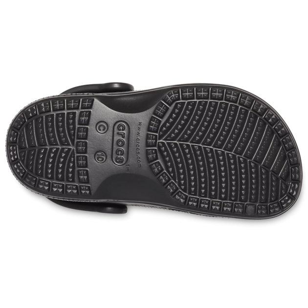 Дитячі крокси для хлопчика Crocs Baya Black (34/35, чорний) - Фото 5 Дитячі крокси для хлопчика Crocs Baya Black (34/35, чорний) - изображение 5