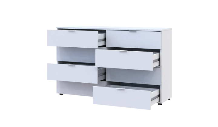 Комод Doros Рон 8 Білий 8 Ящиків 130х38х81 (41516172) - изображение 2