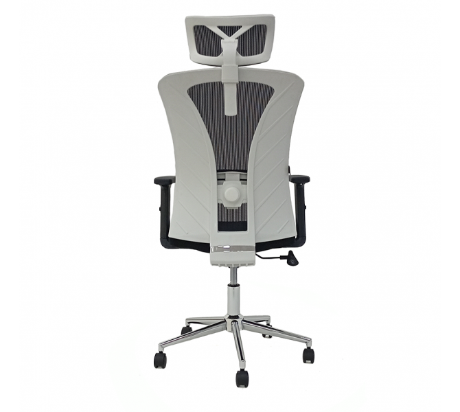 Крісло Barsky Mesh White/Black BM-04 - изображение 5