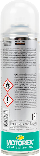 Змазка ланцюга Motorex Chain Lube Road 500мл (718380) - зображення 2