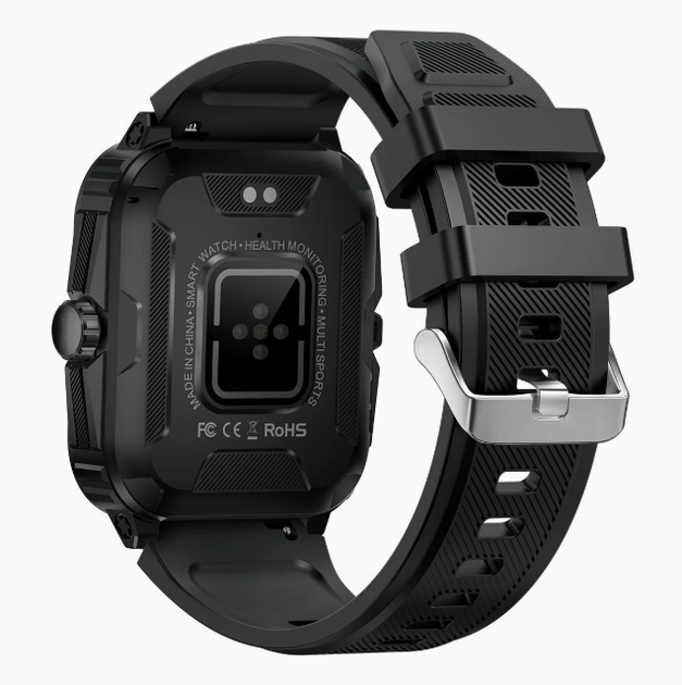 Смарт часы мужские smart watch наручные LIGE Q6 умный фитнес браслет для спорта квадратные смарт вотч для андроида и айфона с шагомером и Bluetooth звонками - изображение 7