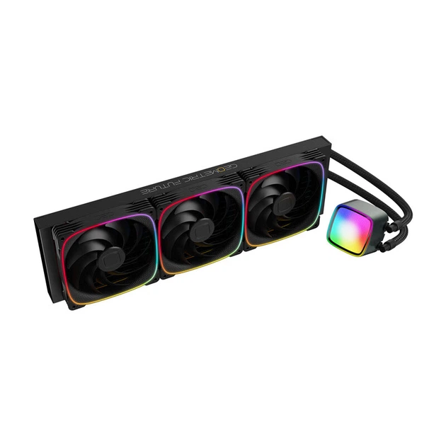 Система водяного охлаждения GeometricFuture Eskimo Pro 420 Black - изображение 6