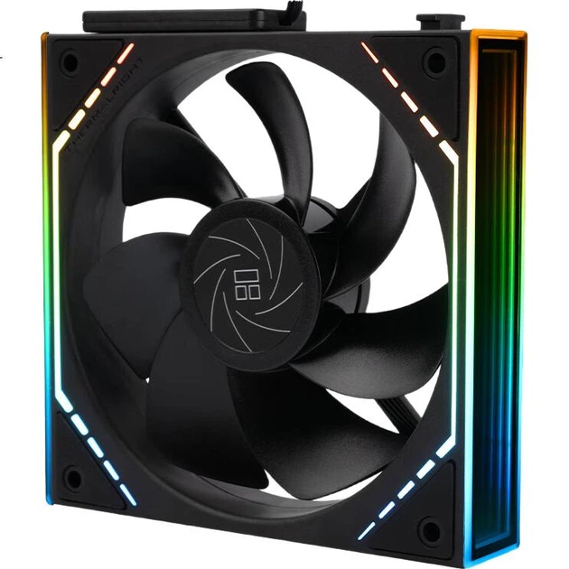 Вентилятор Thermalright TL-M12QR X3 120 мм PWM Black - зображення 3