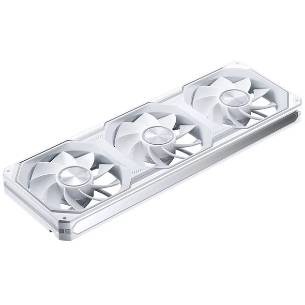 Вентилятори Jonsbo XA-360WR 120 мм PWM White 3 шт - зображення 2