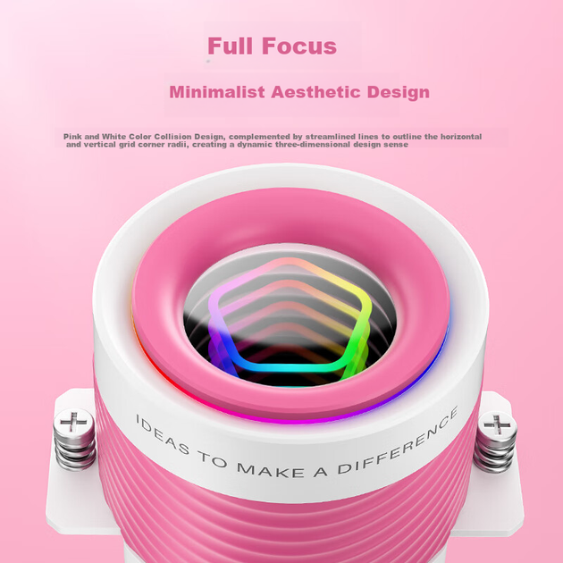 Система водяного охолодження ID-COOLING Frostflow 240 ARGB Pink Limited Edition - зображення 5