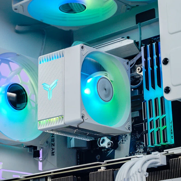 Кулер Jonsbo CR-1400EVO ARGB Edition White - изображение 7