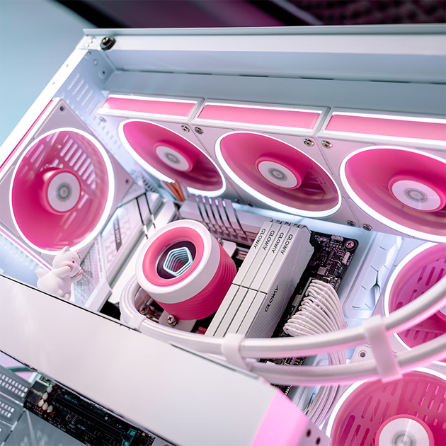 Система водяного охолодження ID-COOLING Frost Kingdom 360 ARGB Pink Limited Edition (FX360 INF PINK) - Фото 5 Система водяного охолодження ID-COOLING Frost Kingdom 360 ARGB Pink Limited Edition (FX360 INF PINK) - зображення 5