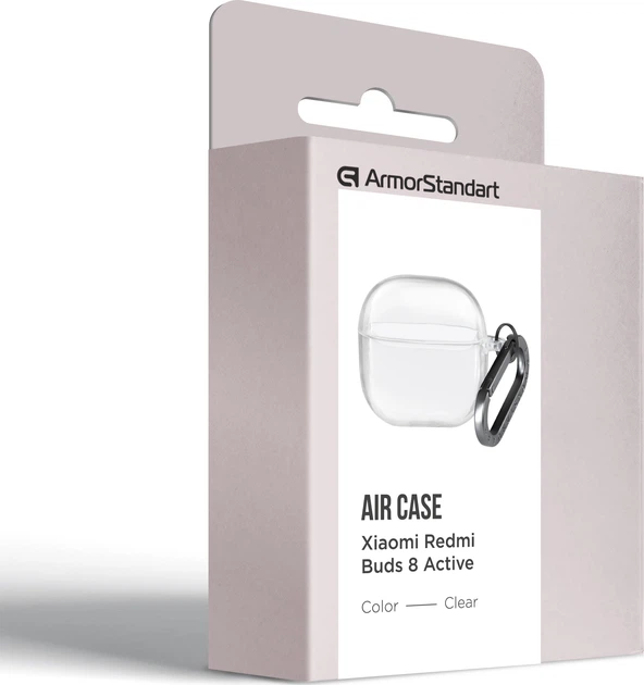 Чехол ArmorStandart Air для Xiaomi Redmi Buds 8 Active Clear (ARM91296) - Фото 3 Чехол ArmorStandart Air для Xiaomi Redmi Buds 8 Active Clear (ARM91296) - изображение 3