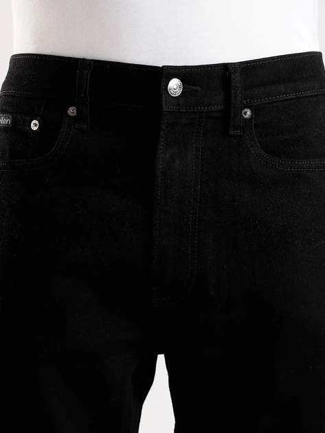 Джинсы Slim Fit мужские Calvin Klein 618264102 W33L30 Черные (1161339444) - Фото 5 Джинсы Slim Fit мужские Calvin Klein 618264102 W33L30 Черные (1161339444) - изображение 5