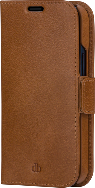 Etui portfelowe na smartfon Dbramante1928 Lynge do Apple iPhone 12 / Apple iPhone 12 Pro Tan (LY61GT001181) - obraz 2