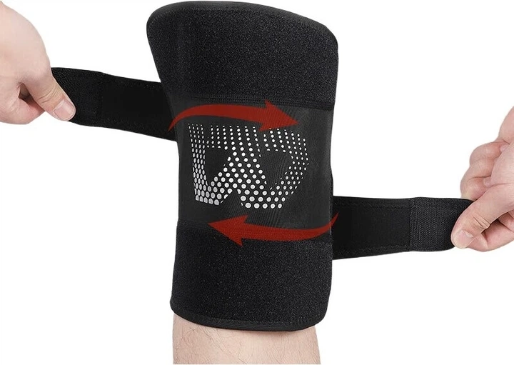 Спортивные наколенники WestBiking, защита для ног велосипедиста на весну и осень, защита коленных суставов, черные светоотражающие. - изображение 2