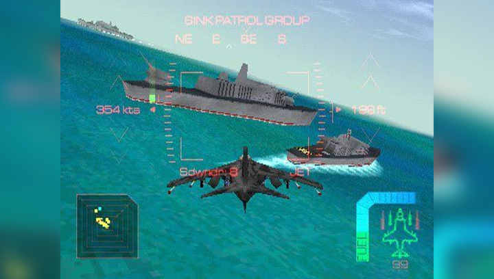 Игра Sony PlayStation 1 Eagle One: Harrier Attack Europe Английская Версия Б/У - изображение 6