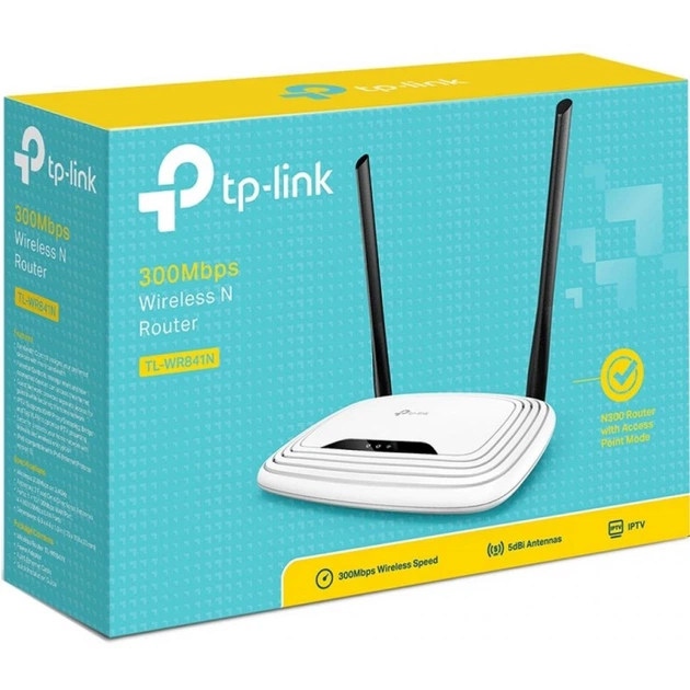 Маршрутизатор TP-Link TL-WR841N (346795) - изображение 4