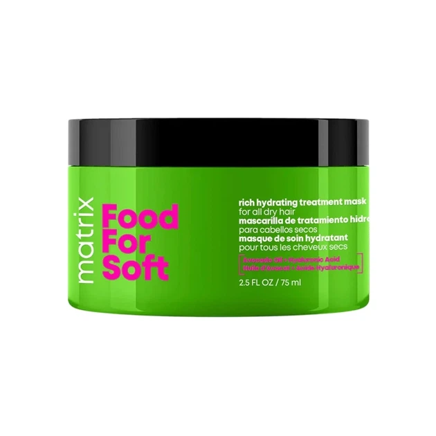 Маска MATRIX Total Results Food For Soft Hydrating Mask для інтенсивного зволоження та живлення волосся 75 мл - Фото 1 Маска MATRIX Total Results Food For Soft Hydrating Mask для інтенсивного зволоження та живлення волосся 75 мл - изображение 1